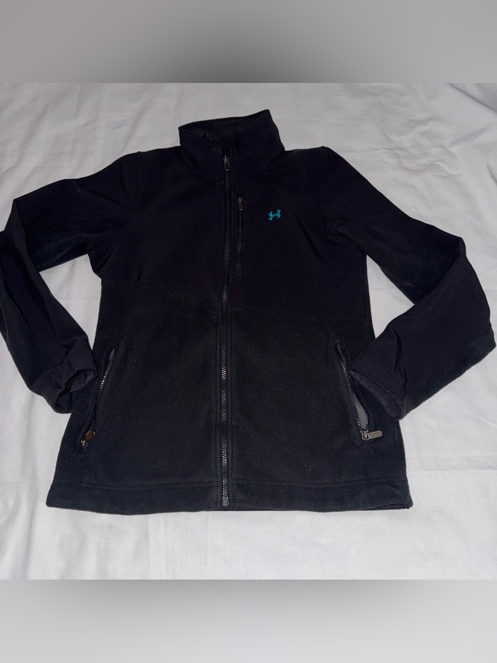 Under Armour Women’s Black Full-Zip Fleece Jacket
